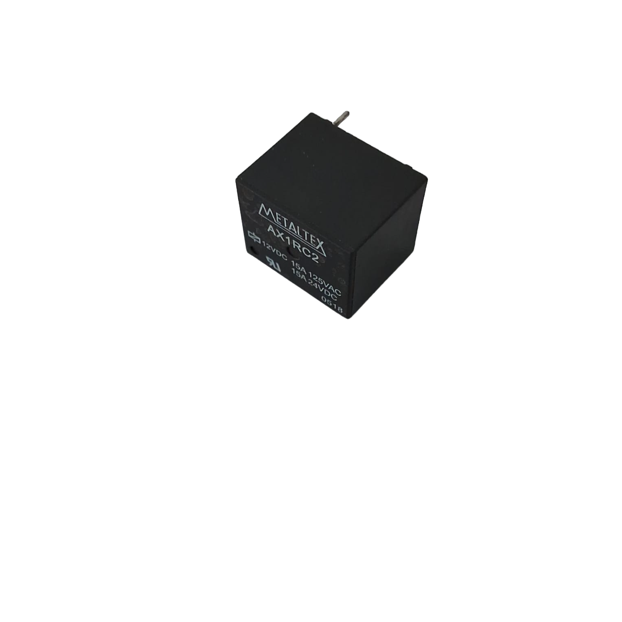 Relê 15A 12V AX1RC2 Metaltex